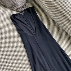 James Perse knit navy maxi dress XS 0/2